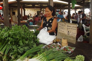 Local market, Cayenne Produce market