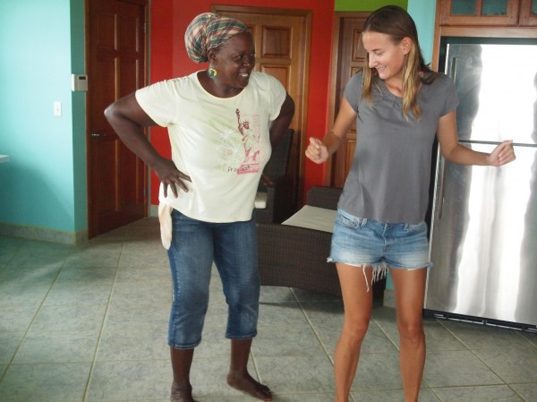 Garifuna dance lesson