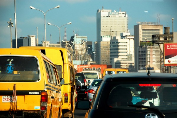 Traffic in Lagos - Photography by Lola Akinmade