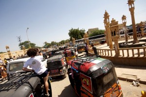 Rickshaw Race - Photo courtesy of Candace Rose Rardon