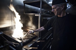 Wilko Chef John Fulco heats up the kitchen. Photo by Andrea K. Francis