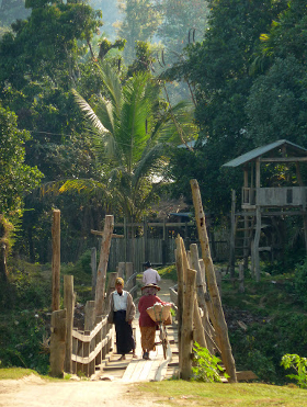 Homalin back road