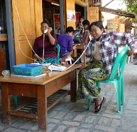 No cell phones along the Chindwin