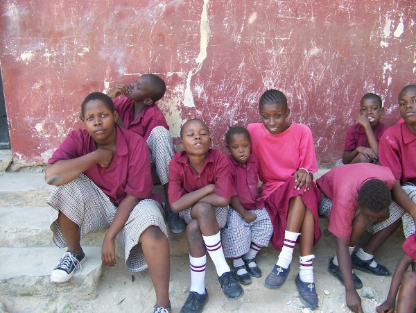 St. Peter's schoolchildren
