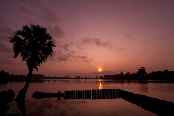 Cambodian sunrise