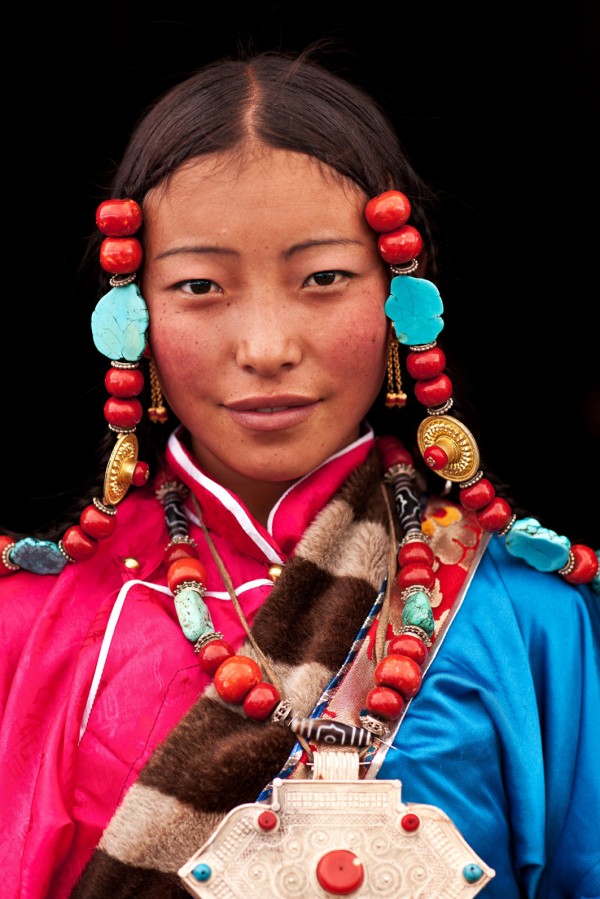 Tibetan woman