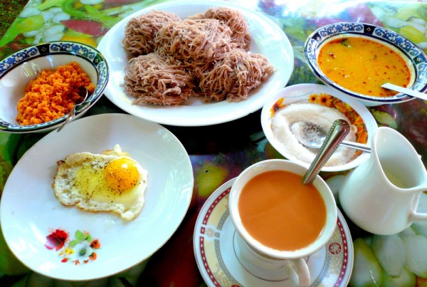 Breakfast Sri Lankan breakfast