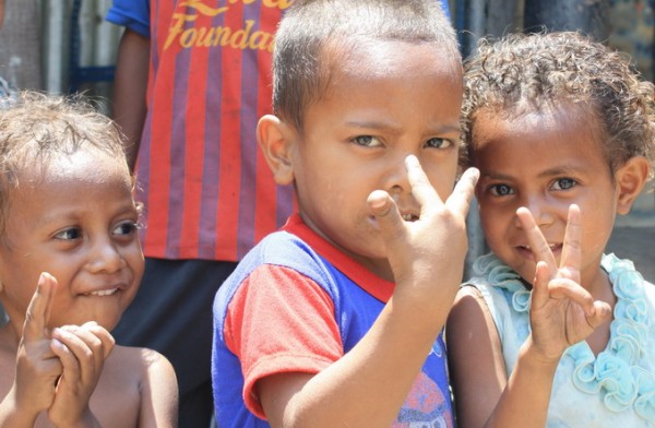 Kids East Timor children
