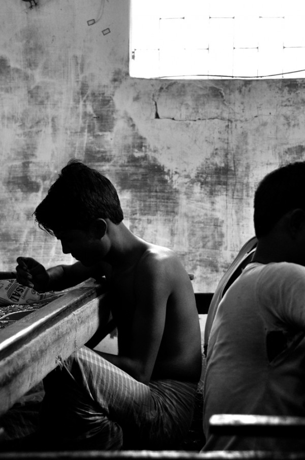 A young worker