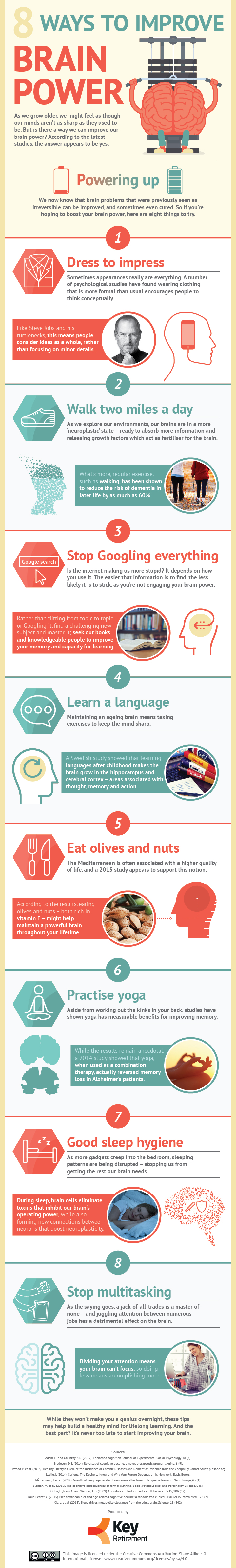 Infographic 8 Ways To Improve Your Brain Power Matador Network