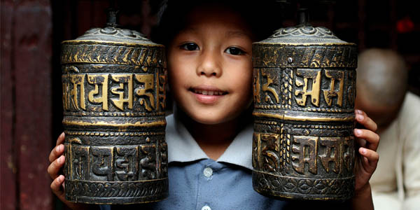 boy in nepal
