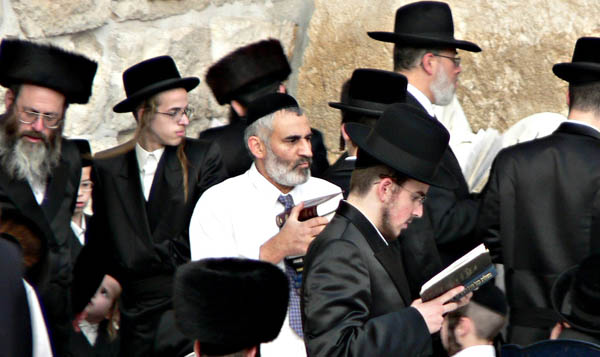 jews at the western wall