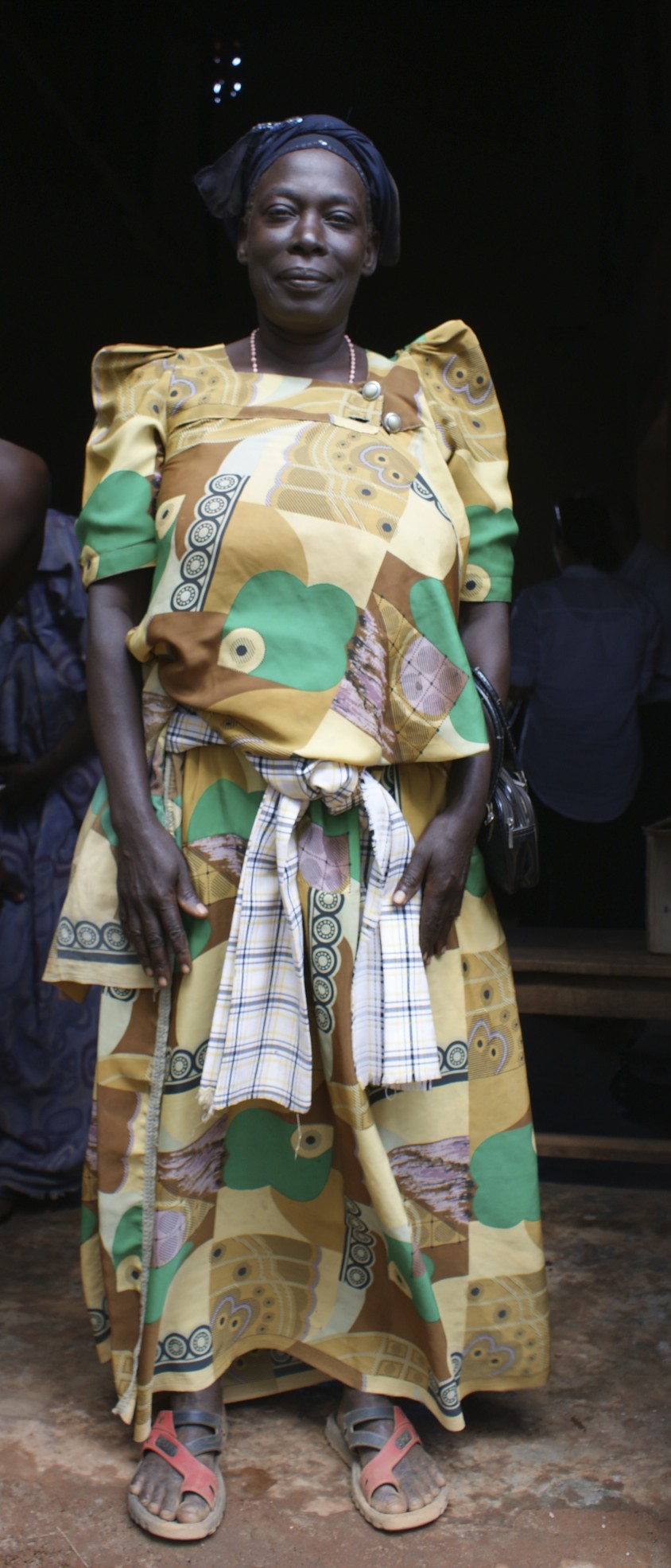 woman at savings co-op