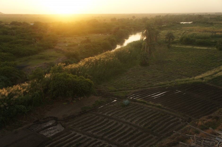 Sundown at Awash river, Assaiyta
