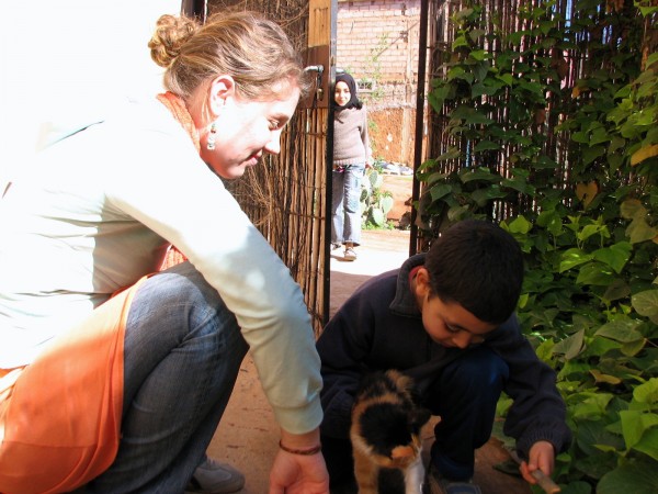 Peace Corps volunteer in Moroccos