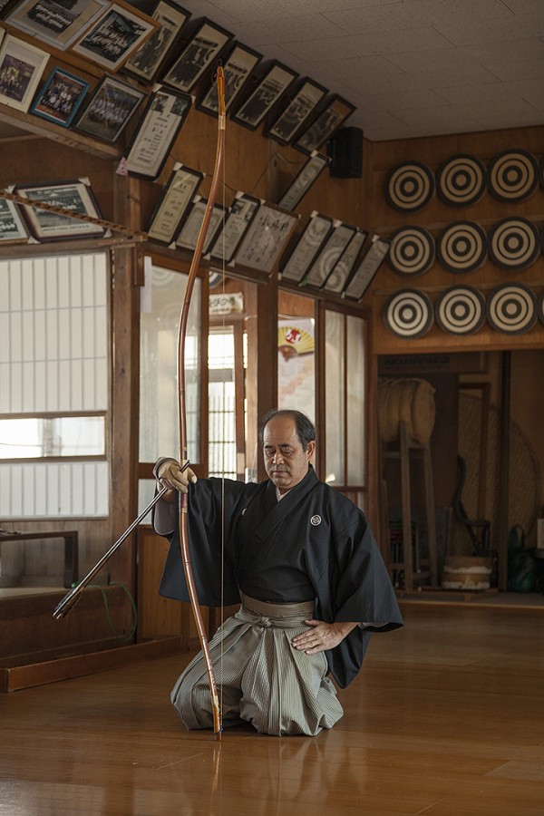 Kazuhisa Miyasaka Sensei, Kyudo 5th Dan