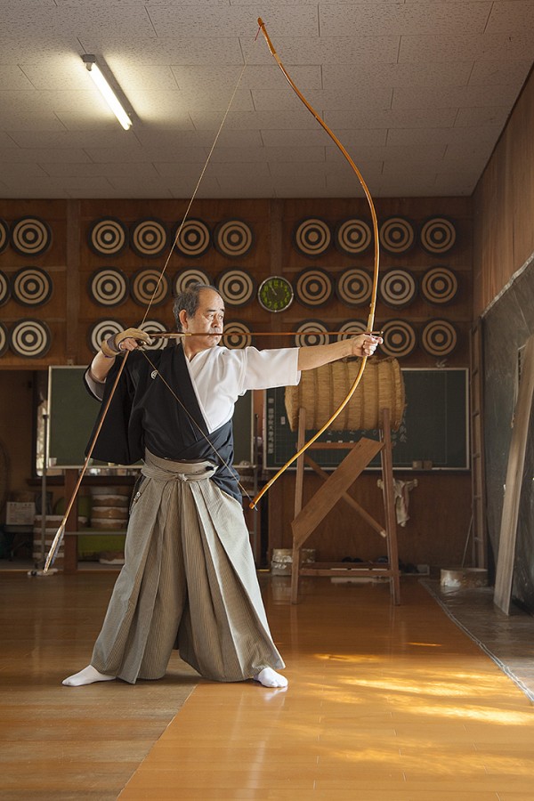 Kazuhisa Miyasaka Sensei, Kyudo 5th Dan