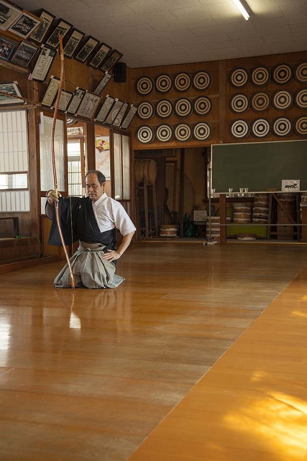 Kazuhisa Miyasaka Sensei, Kyudo 5th Dan