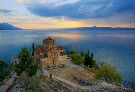 St. John, Ohrid Lake - an old Byzantium monastery
