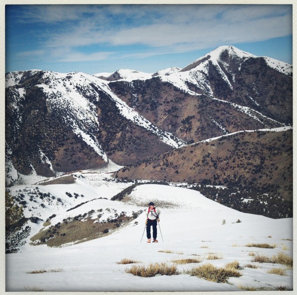Tao Nevada's sleds will get you into the valley floor, saving hours of hiking, but you've still got to earn your turns.