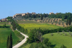 Tuscan Hill Town