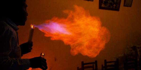 Fire-Spitting Curandero