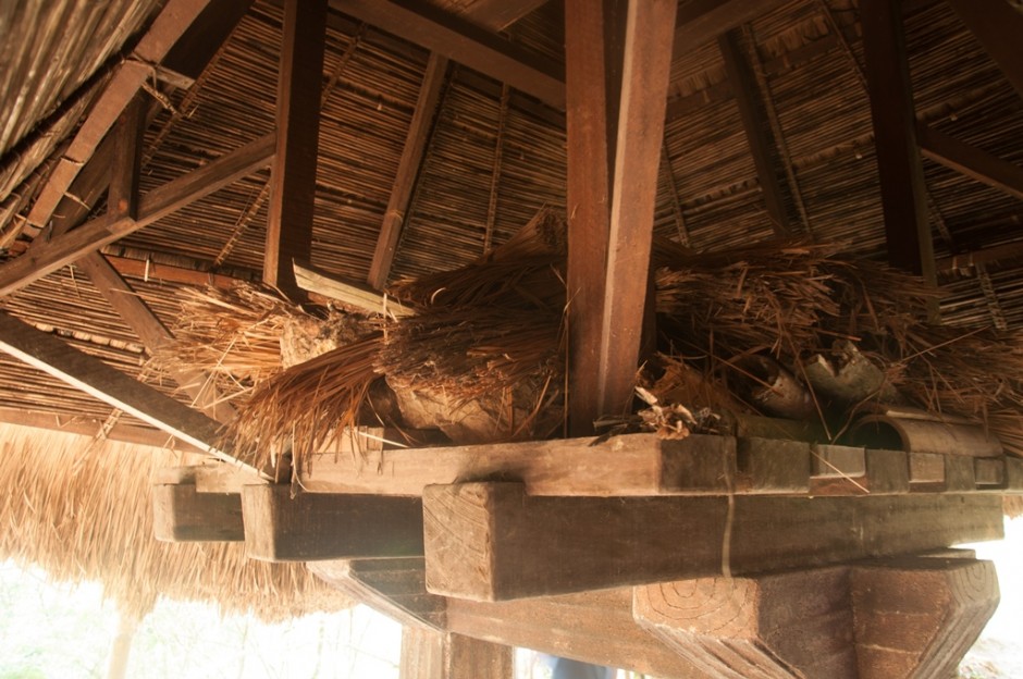 Upper portion of Spirit House in Tam-awan Village