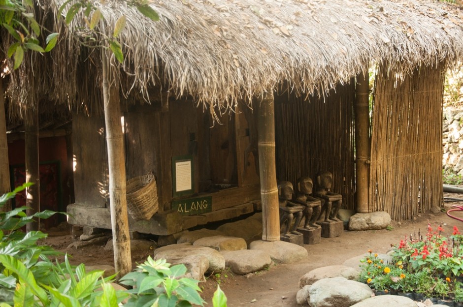 Benguet traditional houses in Tam-awan Village