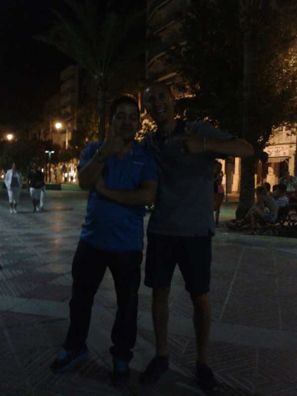 Honza s Ocielem, mucho narcotico!!! ociel