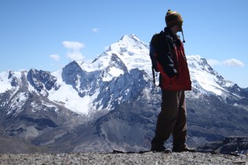 Hiking Chacaltaya, Bolivia