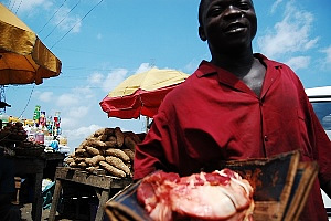 Butcher in Nigeria