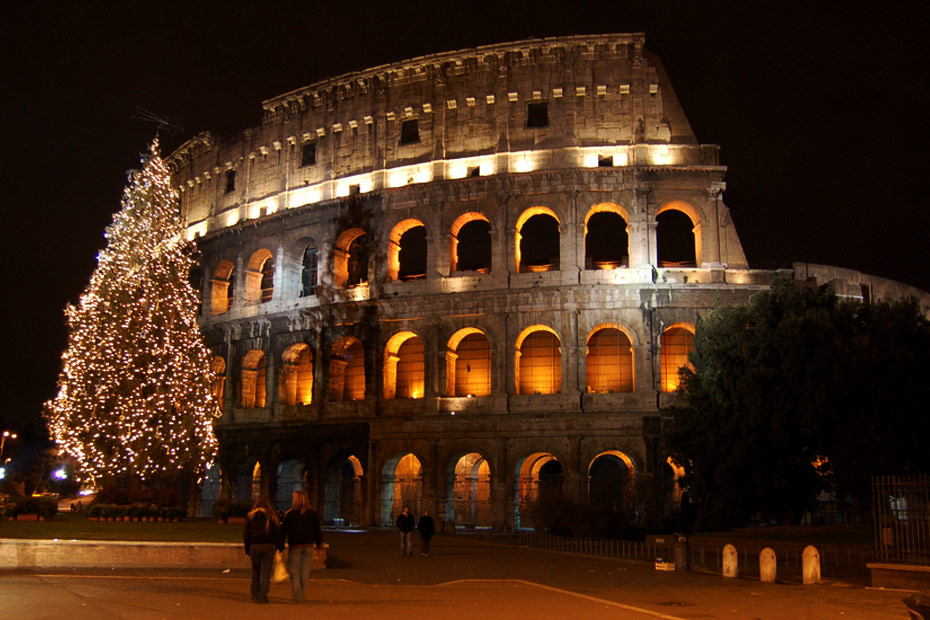 Colosseum Christmas