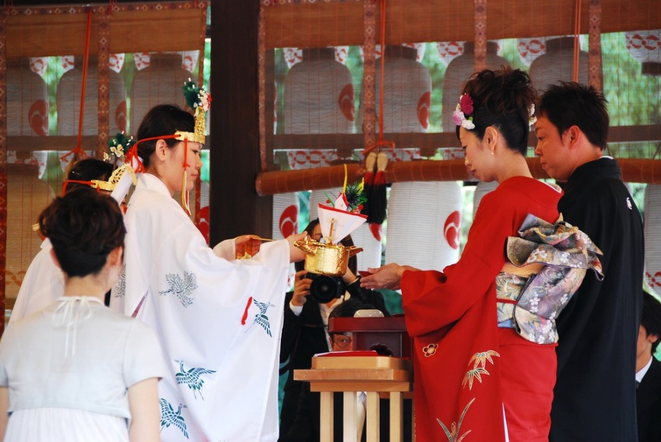 Japanese matrimony tradition