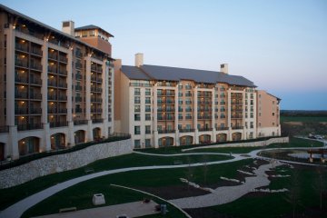 Marriott at dusk