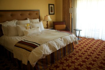 Executive suite bedroom
