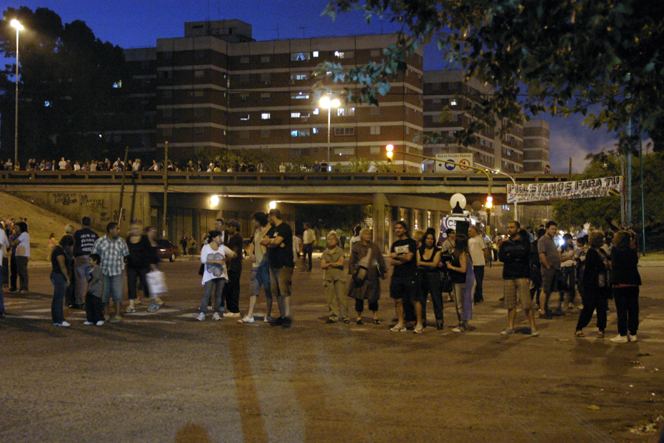 Villa Soldati / Villa Lugano, December 10, 2010, Civil unrest, protests, Buenos Aires