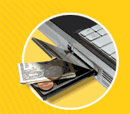 Stash Card Secret Laptop Drawer
