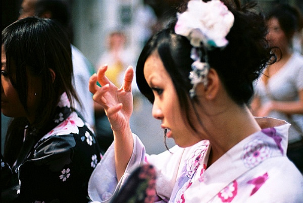 shibuya geisha in training