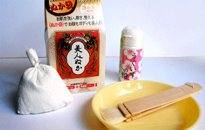Nightingale bird poop, or uguisu no fun