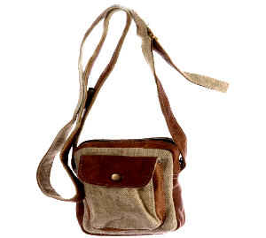 Hemp and Leather Camera Case