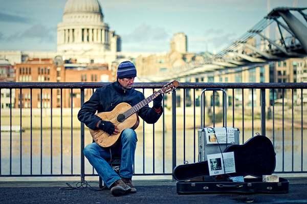 Street musician