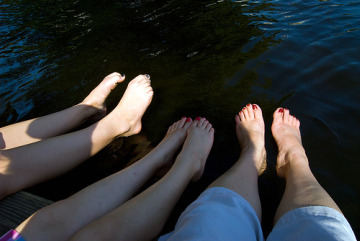 Dipping toes in water