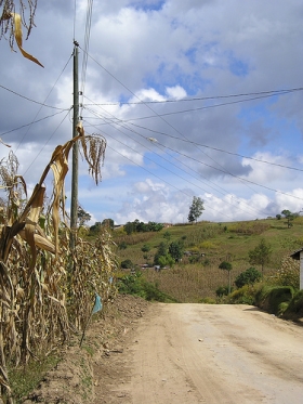 Road in Guatemala