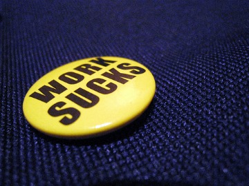 work sucks badge