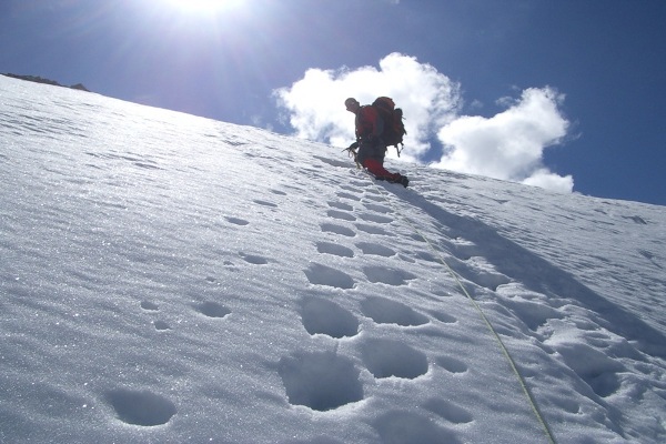 mountaineering photo