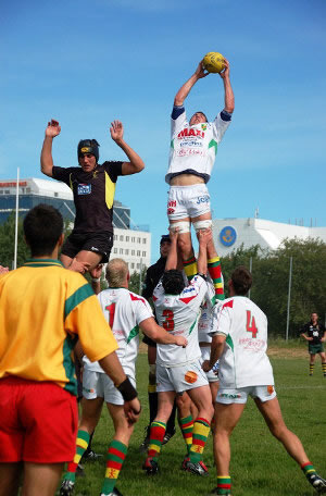 Rugby Line Out