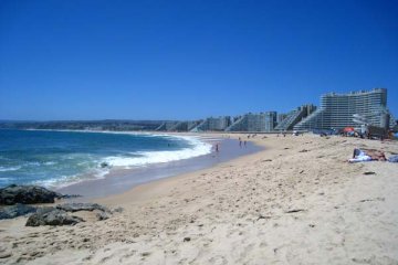 Beach resort in Algarrobo, Chile