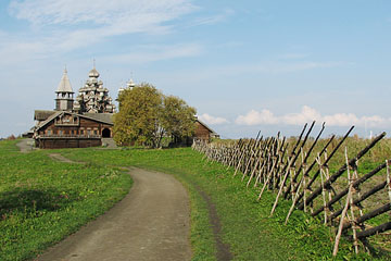 Transconfiguration Church on Kizhi Island