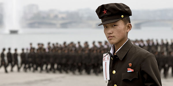 North Korean army officer