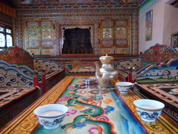 Butter tea in Tibet